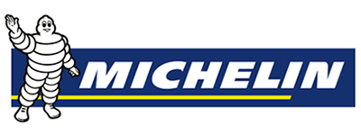 Esta imagem se refere ao logotipo da fabricante de pneus michelin