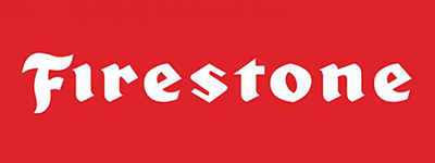 Esta imagem se refere ao logotipo da empresa de pneus Firestone
