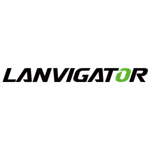 Esta imagem se refere ao logotipo da empresa lanvigator
